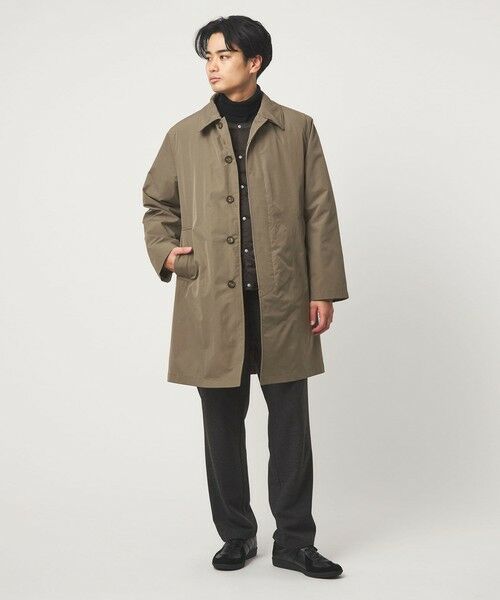 green label relaxing / グリーンレーベル リラクシング ステンカラーコート | 【WEB限定】JUST fit 3WAY ステンカラーコート -はっ水- | 詳細6