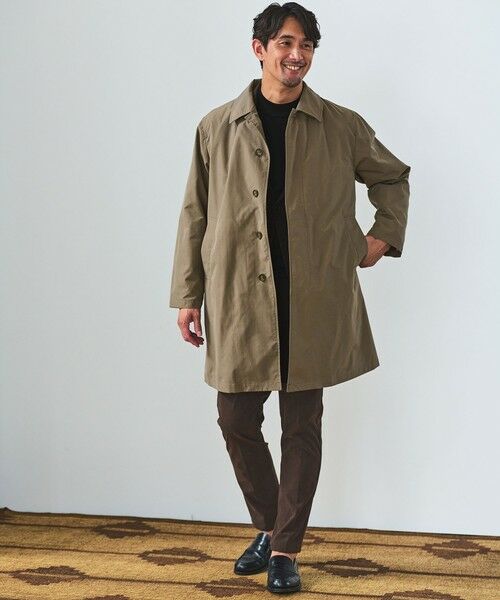 green label relaxing / グリーンレーベル リラクシング ステンカラーコート | 【WEB限定】JUST fit 3WAY ステンカラーコート -はっ水- | 詳細2