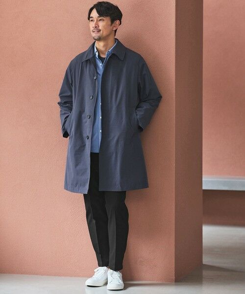 green label relaxing / グリーンレーベル リラクシング ステンカラーコート | 【WEB限定】JUST fit 3WAY ステンカラーコート -はっ水- | 詳細13