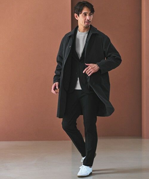 green label relaxing / グリーンレーベル リラクシング ステンカラーコート | 【WEB限定】JUST fit 3WAY ステンカラーコート -はっ水- | 詳細18