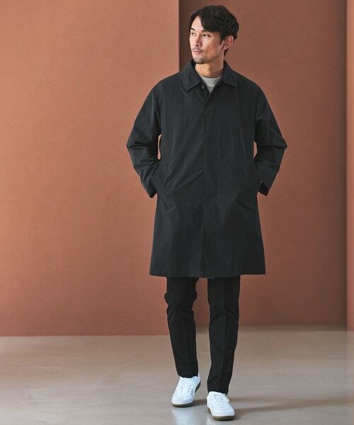 green label relaxing / グリーンレーベル リラクシング ステンカラーコート | 【WEB限定】JUST fit 3WAY ステンカラーコート -はっ水- | 詳細19