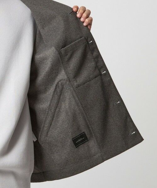 green label relaxing / グリーンレーベル リラクシング カーディガン・ボレロ | WONDER CLOTH ノーカラー カーディガン -ストレッチ- | 詳細11