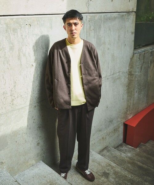 green label relaxing / グリーンレーベル リラクシング カーディガン・ボレロ | WONDER CLOTH ノーカラー カーディガン -ストレッチ- | 詳細20