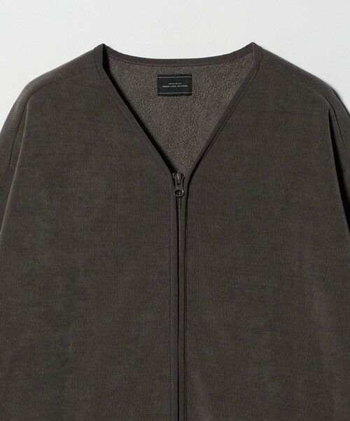 green label relaxing / グリーンレーベル リラクシング カーディガン・ボレロ | カット コール ボア ブルゾン | 詳細6
