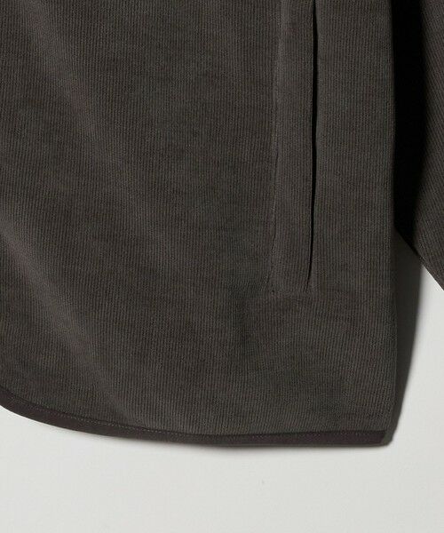 green label relaxing / グリーンレーベル リラクシング カーディガン・ボレロ | カット コール ボア ブルゾン | 詳細8