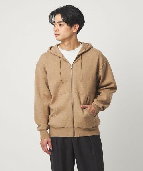 green label relaxing / グリーンレーベル リラクシング パーカー | ウールミックス ジップ パーカー フーディ | 詳細11