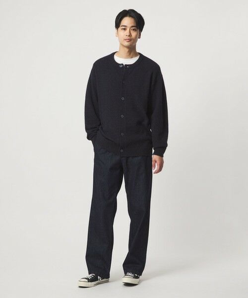 green label relaxing / グリーンレーベル リラクシング カーディガン・ボレロ | アルパカ ブレンド クルーネック カーディガン | 詳細7