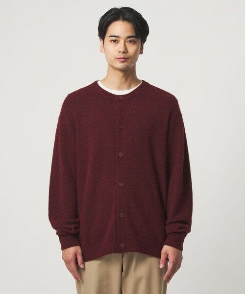 green label relaxing / グリーンレーベル リラクシング カーディガン・ボレロ | アルパカ ブレンド クルーネック カーディガン | 詳細14