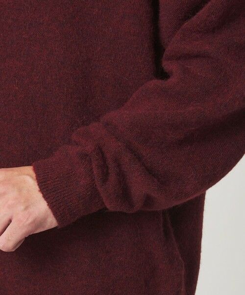 green label relaxing / グリーンレーベル リラクシング カーディガン・ボレロ | アルパカ ブレンド クルーネック カーディガン | 詳細18