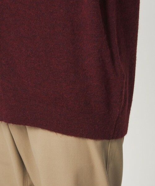 green label relaxing / グリーンレーベル リラクシング カーディガン・ボレロ | アルパカ ブレンド クルーネック カーディガン | 詳細19