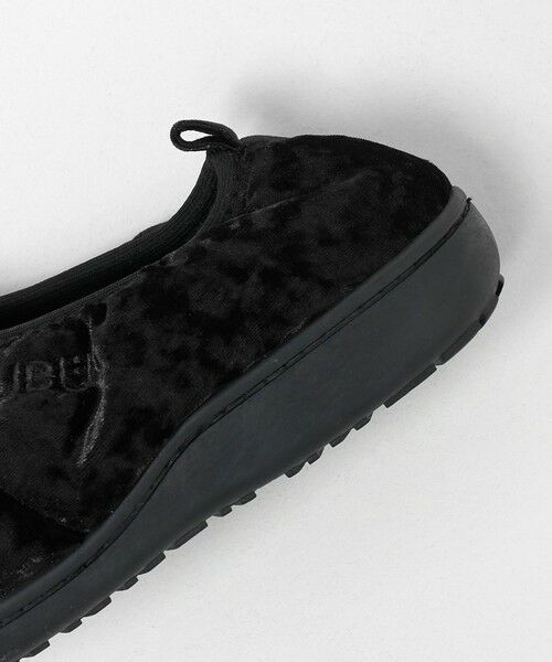 green label relaxing / グリーンレーベル リラクシング フラットシューズ | ＜SUBU＞DOTS VAMP VELVET BLACK サンダル | 詳細10