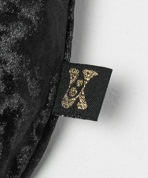 green label relaxing / グリーンレーベル リラクシング フラットシューズ | ＜SUBU＞DOTS VAMP VELVET BLACK サンダル | 詳細12