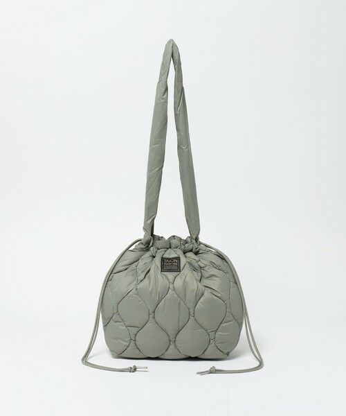 green label relaxing / グリーンレーベル リラクシング ショルダーバッグ | ＜TAION＞ソフトシェル  ダウン ショルダーバッグ | 詳細13