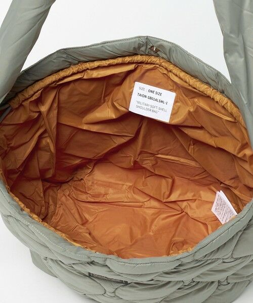 green label relaxing / グリーンレーベル リラクシング ショルダーバッグ | ＜TAION＞ソフトシェル  ダウン ショルダーバッグ | 詳細19