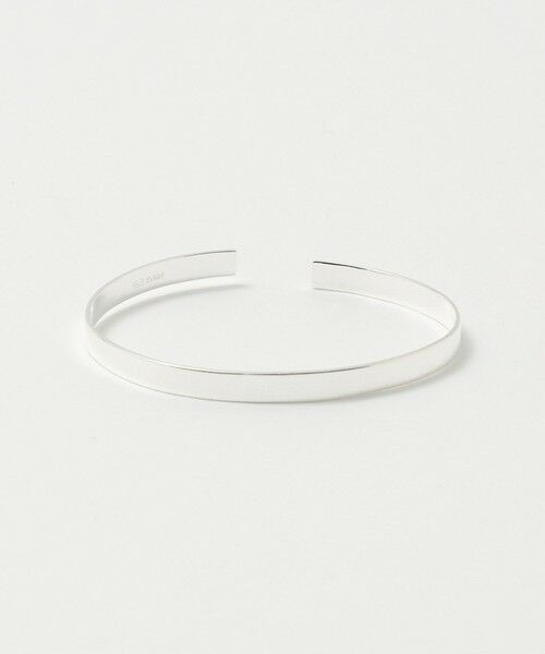 green label relaxing / グリーンレーベル リラクシング ブレスレット・バングル | GLR フラット シルバー バングル | 詳細3