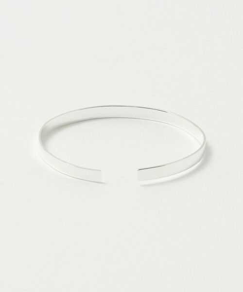 green label relaxing / グリーンレーベル リラクシング ブレスレット・バングル | GLR フラット シルバー バングル | 詳細4