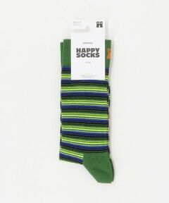 green label relaxing / グリーンレーベル リラクシング ソックス | ＜Happy Socks＞ミニ ストライプ ソックス