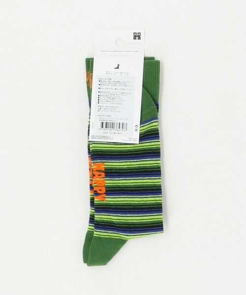 green label relaxing / グリーンレーベル リラクシング ソックス | ＜Happy Socks＞ミニ ストライプ ソックス | 詳細4