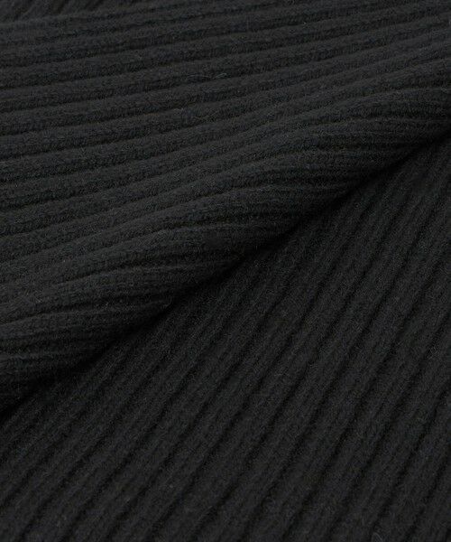 green label relaxing / グリーンレーベル リラクシング マフラー・ショール・スヌード・ストール | ハミルトン ウール ナイロン リブマフラー | 詳細3