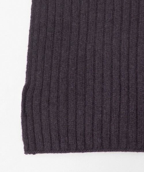 green label relaxing / グリーンレーベル リラクシング マフラー・ショール・スヌード・ストール | ハミルトン ウール ナイロン リブマフラー | 詳細11