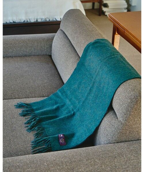 green label relaxing / グリーンレーベル リラクシング マフラー・ショール・スヌード・ストール | ＜MOON＞ソリッド マフラー | 詳細8