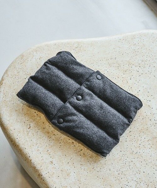 green label relaxing / グリーンレーベル リラクシング ネックウォーマー・イヤーマフ | 【別注】＜COBMASTER＞GLR グレー ダウン ネックウォーマー | 詳細1