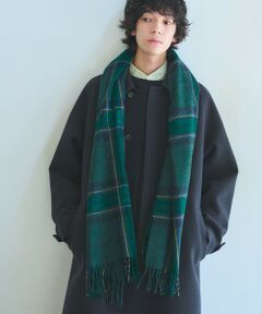 green label relaxing / グリーンレーベル リラクシング マフラー・ショール・スヌード・ストール | ＜MOON＞チェック 70 マフラー