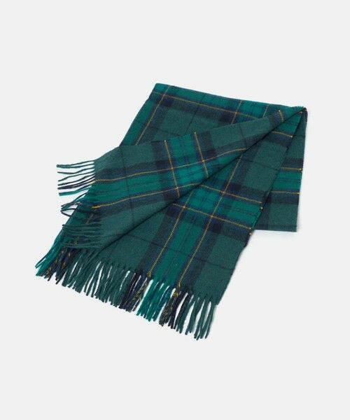 green label relaxing / グリーンレーベル リラクシング マフラー・ショール・スヌード・ストール | ＜MOON＞チェック 70 マフラー | 詳細5