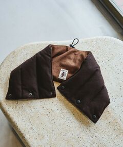 green label relaxing / グリーンレーベル リラクシング ネックウォーマー・イヤーマフ | 【別注】＜COBMASTER＞GLR ブラウン ダウン ネックウォーマー