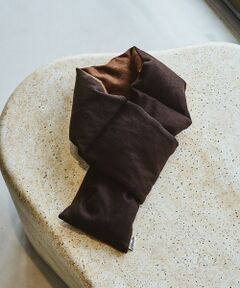 green label relaxing / グリーンレーベル リラクシング マフラー・ショール・スヌード・ストール | 【別注】＜COBMASTER＞GLR ブラウン ダウン マフラー