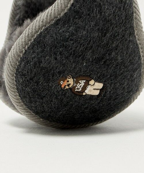 green label relaxing / グリーンレーベル リラクシング ネックウォーマー・イヤーマフ | 【別注】＜ROSTER BEAR×AVERAGE＞イヤーマフラー | 詳細5