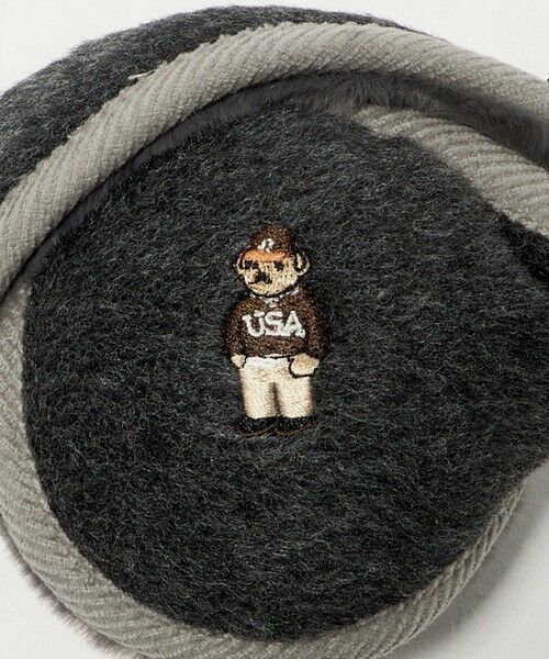 green label relaxing / グリーンレーベル リラクシング ネックウォーマー・イヤーマフ | 【別注】＜ROSTER BEAR×AVERAGE＞イヤーマフラー | 詳細6