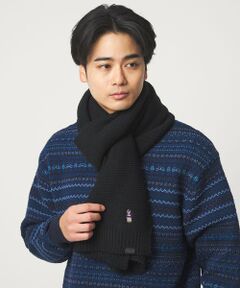 green label relaxing / グリーンレーベル リラクシング マフラー・ショール・スヌード・ストール | 【別注】＜INFIELDER DESIGN＞BEAR ニット マフラー