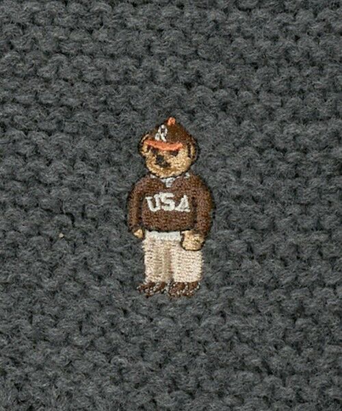 green label relaxing / グリーンレーベル リラクシング マフラー・ショール・スヌード・ストール | 【別注】＜INFIELDER DESIGN＞BEAR ニット マフラー | 詳細7