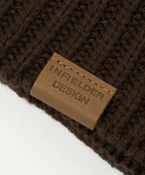 green label relaxing / グリーンレーベル リラクシング マフラー・ショール・スヌード・ストール | 【別注】＜INFIELDER DESIGN＞BEAR ニット マフラー | 詳細13