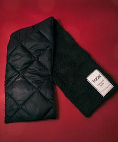 green label relaxing / グリーンレーベル リラクシング マフラー・ショール・スヌード・ストール | ＜TAION＞シティ リバーシブル ダウンマフラー