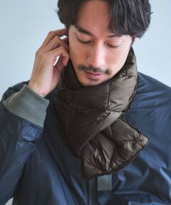 green label relaxing / グリーンレーベル リラクシング マフラー・ショール・スヌード・ストール | ＜TAION＞シティ リバーシブル ダウンマフラー