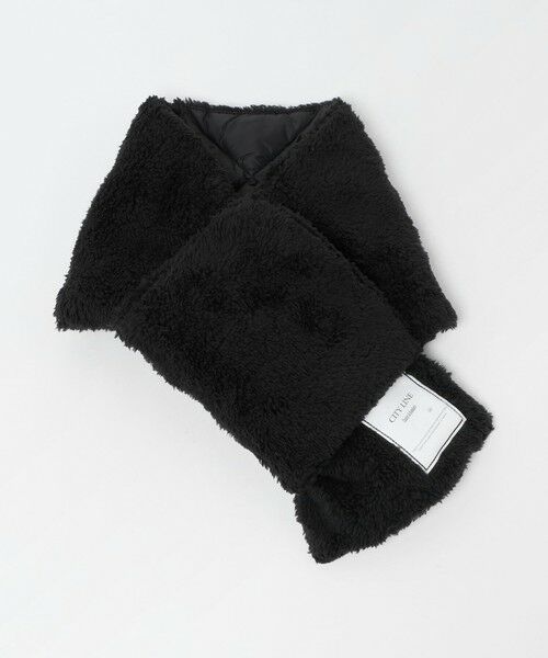 green label relaxing / グリーンレーベル リラクシング マフラー・ショール・スヌード・ストール | ＜TAION＞シティ リバーシブル ダウンマフラー | 詳細6