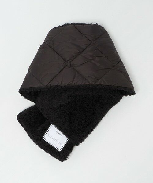 green label relaxing / グリーンレーベル リラクシング マフラー・ショール・スヌード・ストール | ＜TAION＞シティ リバーシブル ダウンマフラー | 詳細15