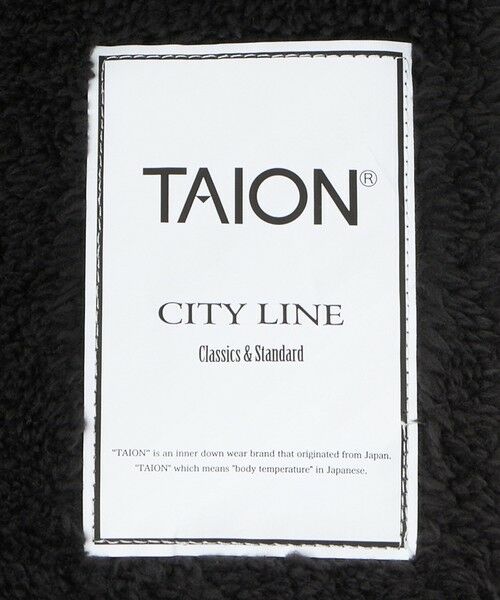 green label relaxing / グリーンレーベル リラクシング マフラー・ショール・スヌード・ストール | ＜TAION＞シティ リバーシブル ダウンマフラー | 詳細18