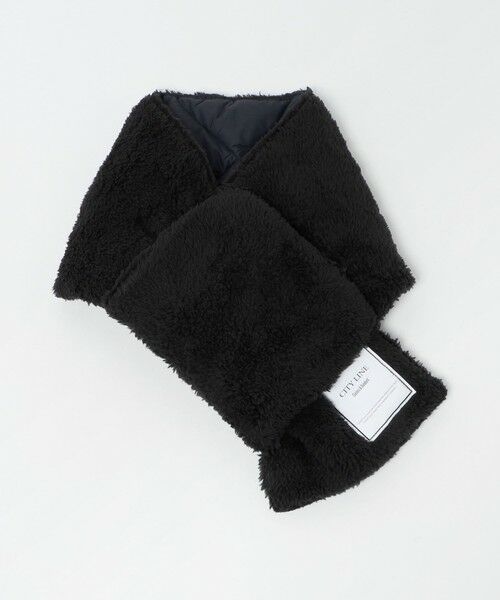 green label relaxing / グリーンレーベル リラクシング マフラー・ショール・スヌード・ストール | ＜TAION＞シティ リバーシブル ダウンマフラー | 詳細21