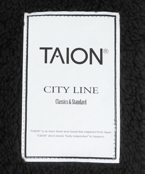 green label relaxing / グリーンレーベル リラクシング マフラー・ショール・スヌード・ストール | ＜TAION＞シティ リバーシブル ダウンマフラー | 詳細23