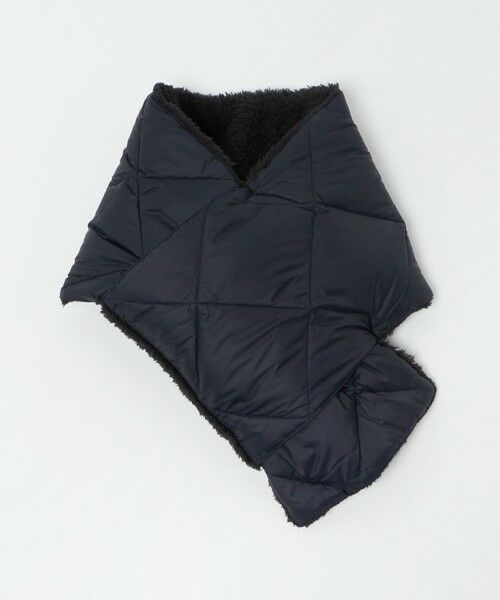 green label relaxing/グリーンレーベル リラクシング <TAION>シティ リバーシブル ダウンマフラー NAVY FREE green label relaxing/グリーンレーベル リラクシング <TAION>シティ リバーシブル ダウンマフラー NAVY FREE