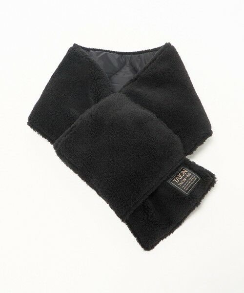 green label relaxing / グリーンレーベル リラクシング マフラー・ショール・スヌード・ストール | ＜TAION＞ミリタリー リバーシブル ダウンマフラー | 詳細4