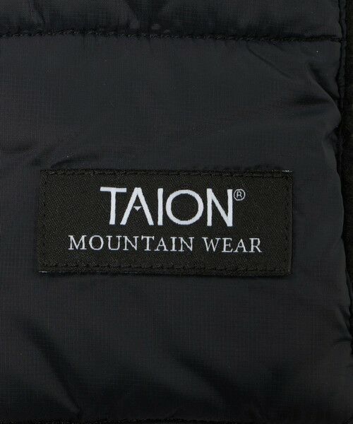 green label relaxing / グリーンレーベル リラクシング マフラー・ショール・スヌード・ストール | ＜TAION＞マウンテン リバーシブル ダウンボア マフラー | 詳細3
