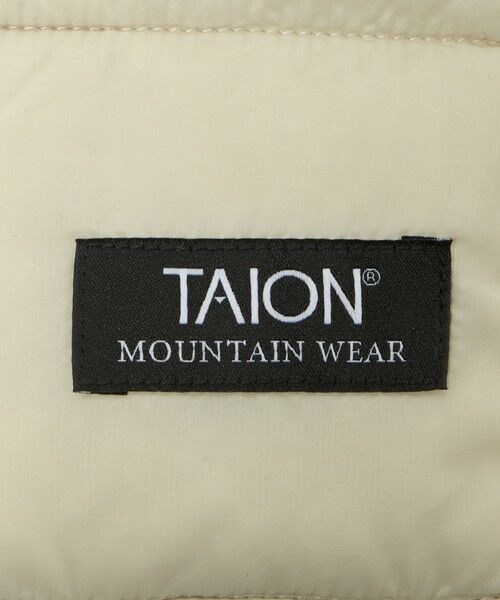 green label relaxing / グリーンレーベル リラクシング マフラー・ショール・スヌード・ストール | ＜TAION＞マウンテン リバーシブル ダウンボア マフラー | 詳細10