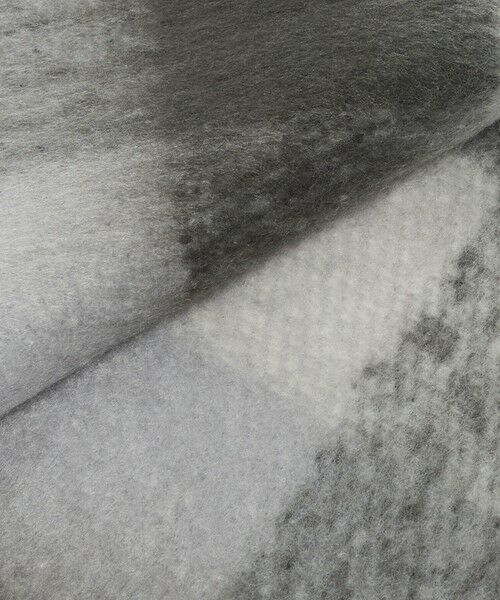 green label relaxing / グリーンレーベル リラクシング マフラー・ショール・スヌード・ストール | GLR ブラッシュド ブロック マフラー | 詳細2