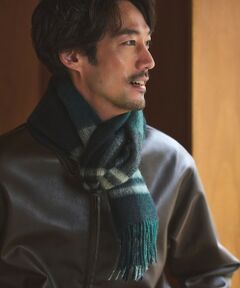 green label relaxing / グリーンレーベル リラクシング マフラー・ショール・スヌード・ストール | GLR リバーシブル マフラー