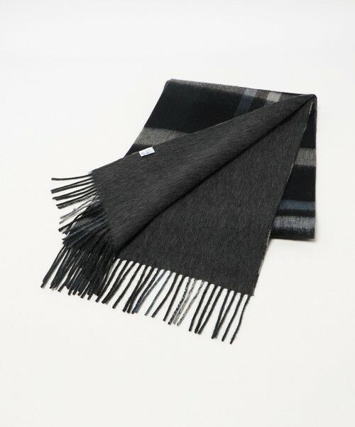 green label relaxing / グリーンレーベル リラクシング マフラー・ショール・スヌード・ストール | GLR リバーシブル マフラー | 詳細10