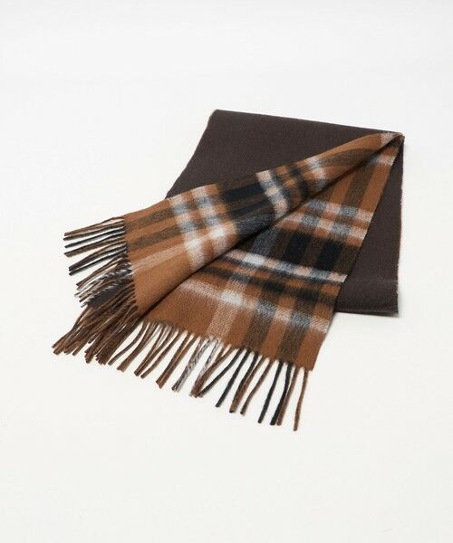 green label relaxing / グリーンレーベル リラクシング マフラー・ショール・スヌード・ストール | GLR リバーシブル マフラー | 詳細13